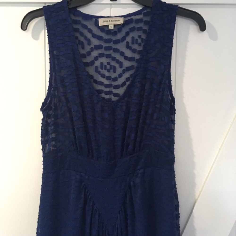 June & Hudson Sheer Maxi Dress
